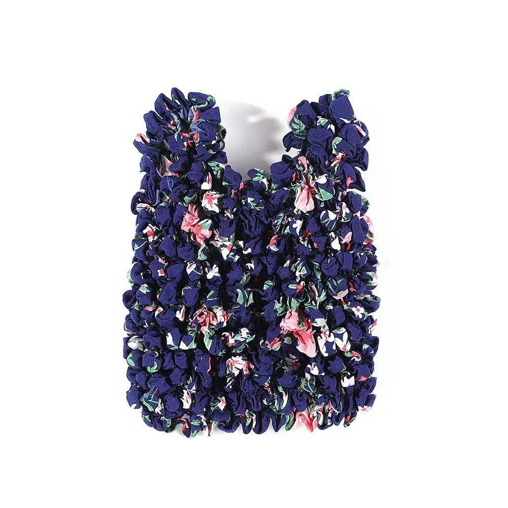 Foldable Reusable Bubble Shopping Bag with Expandable Storage