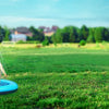 Anti-Slip Dog Splash Pad with Sprinkler for Summer Water Play