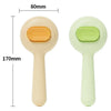 Brosse auto-nettoyante pour chats avec retrait des poils en un clic