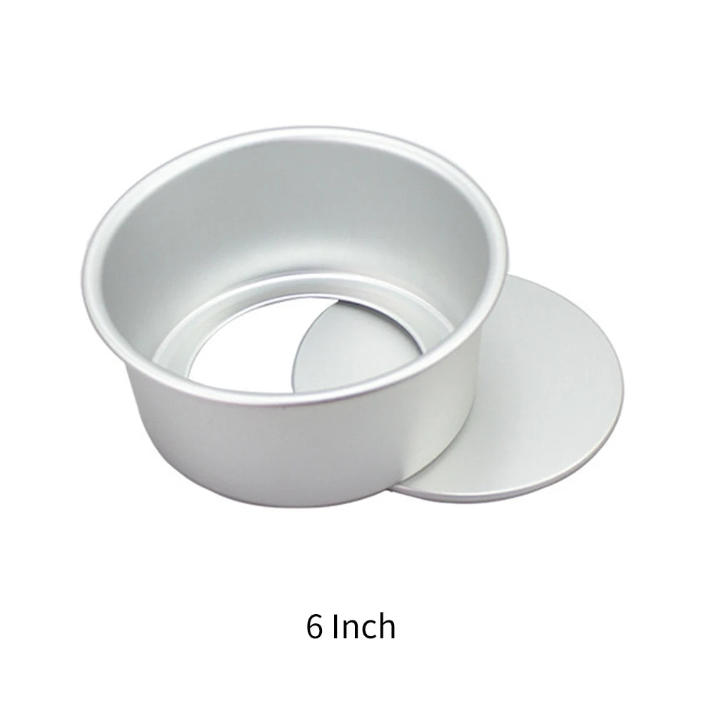 Non-Stick Round Cake Pan with Removable Base