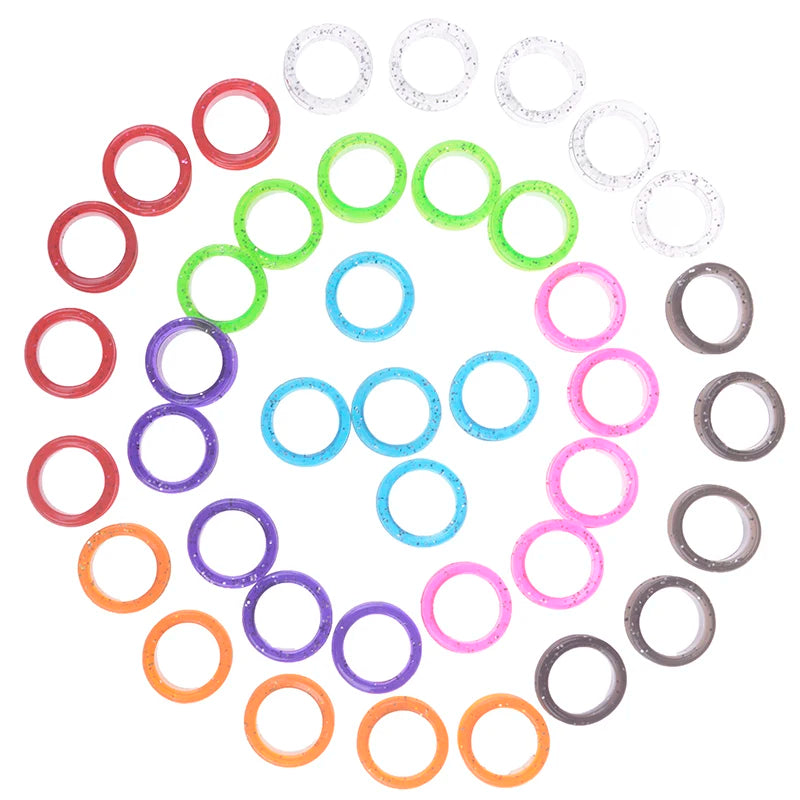 Silicon Comfort Rings for Hair Scissors (Set of 5)