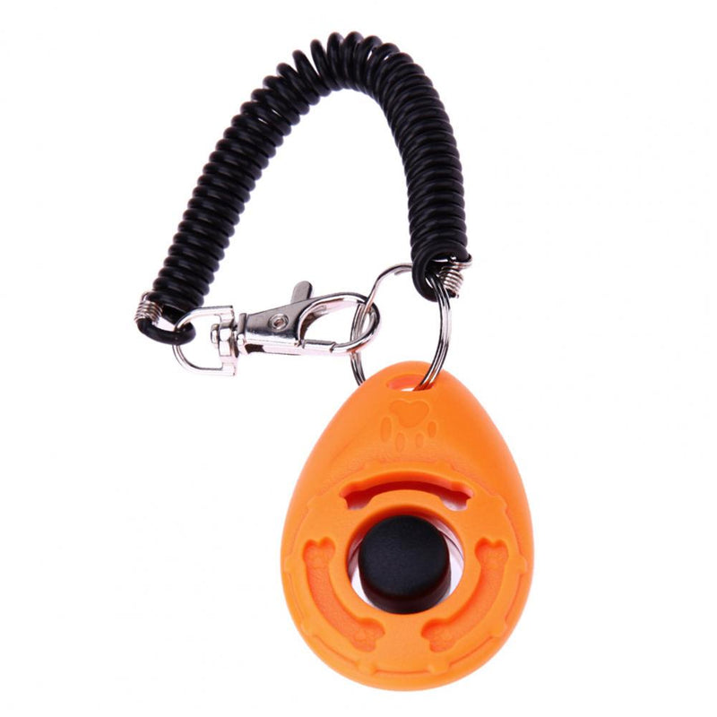 Clicker d'entraînement pour chien avec bracelet ajustable