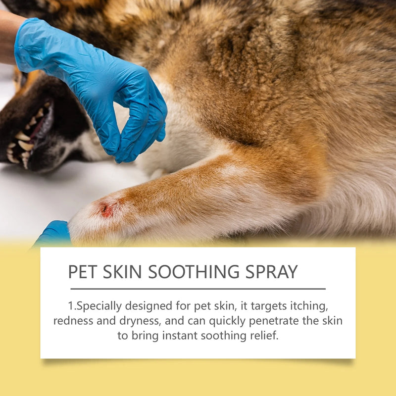 Spray Apaisant pour la Peau des Chiens et des Chats