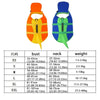 Shark-Shaped Dog Life Vest with High-Visibility Safety Features