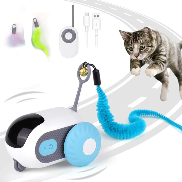 Smartes ferngesteuertes Katzenspielzeug-Auto