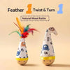 Interactive Feather Teaser Toy for Cats