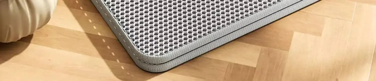 Large Double-Layer Cat Litter Mat – Waterproof, Non-Slip & Washable