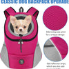 Sac à dos transporteur pour chien à double bandoulière pour voyages