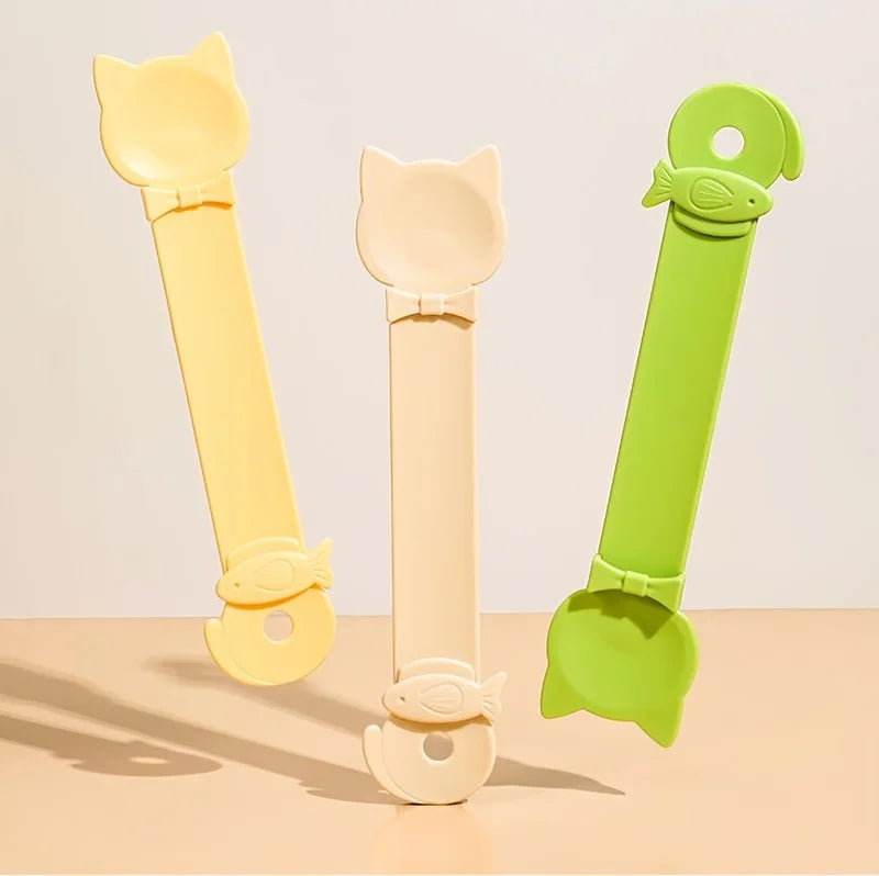 Squeeze Treat Dispenser Spoon for Cats