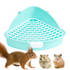 Rabbit Litter Tray Corner Toilet for Small Pets