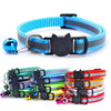 Reflective Cat Head Pet Collar with Bell for Cats and Small Dogs