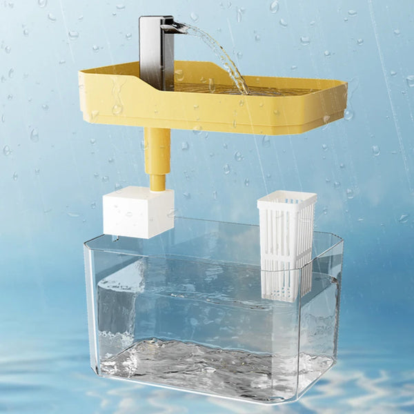 Transparent Pet Water Dispenser - Automatic Plug-In Drinker