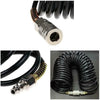 25 FT Heavy-Duty Air Compressor Hose with Quick-Coupler
