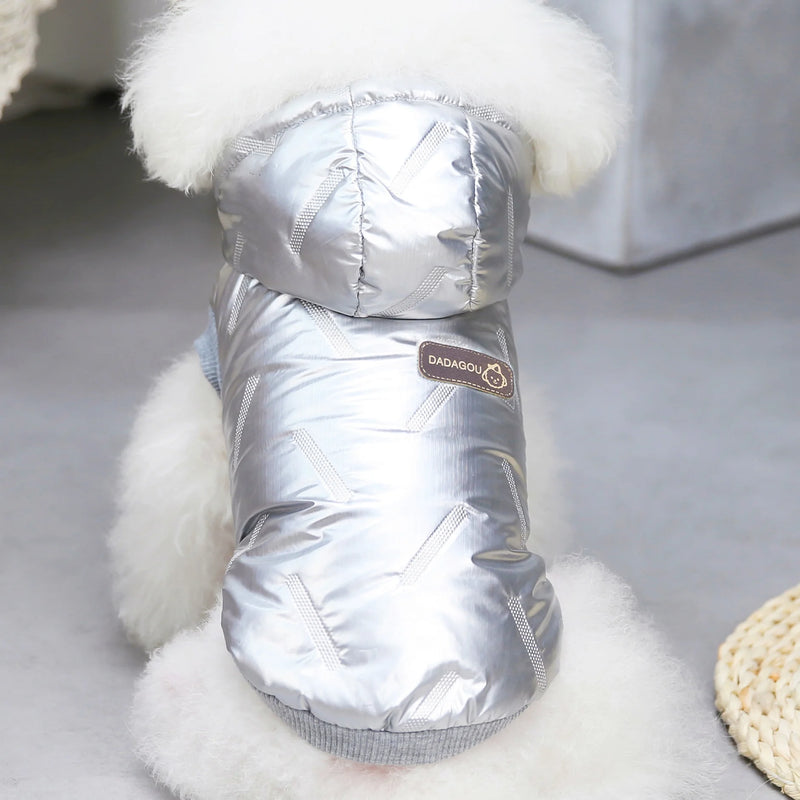 Mono de Invierno Acolchado para Perros Pequeños