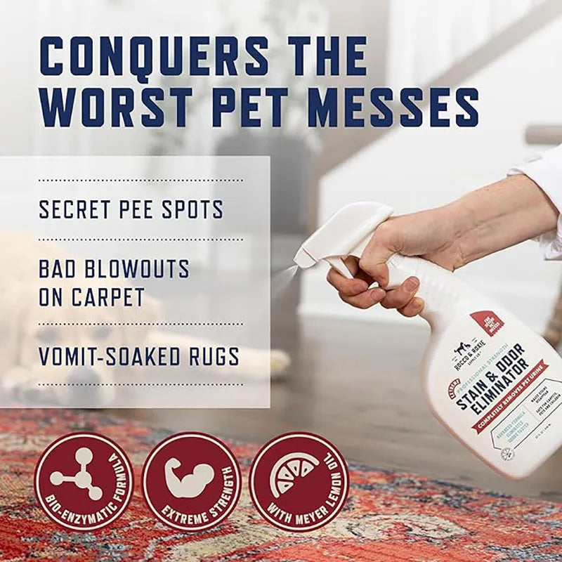 Enzyme Pet Stain and Odor Eliminator Spray
