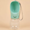 Bouteille d'eau portable pour animaux avec bol intégré
