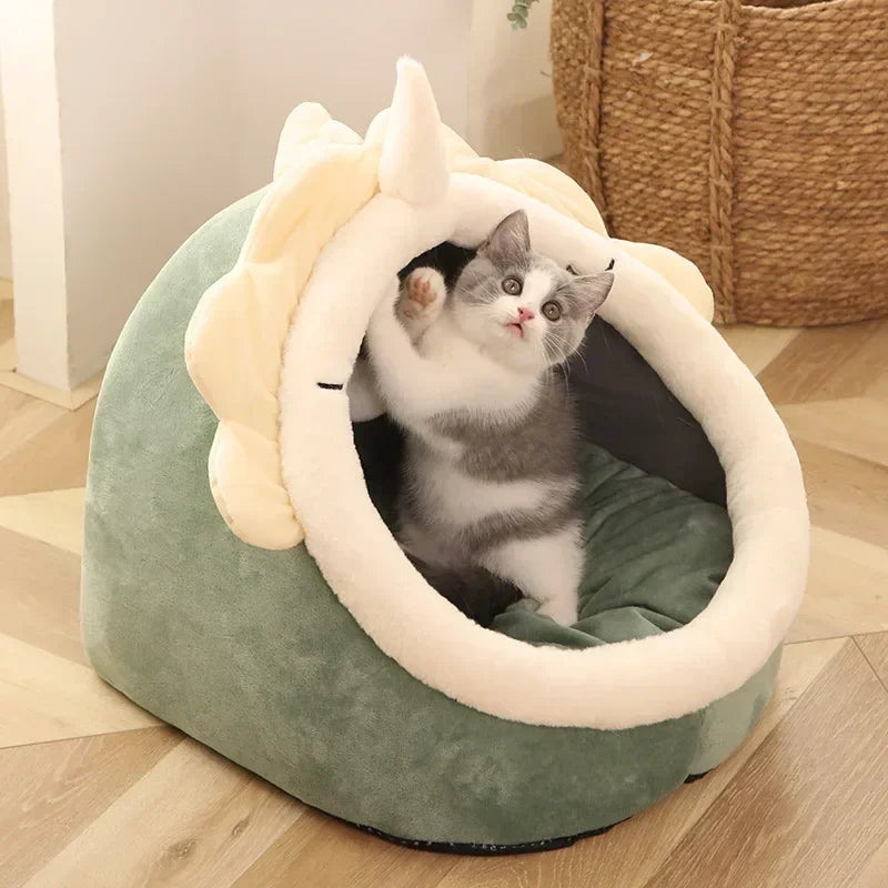 Cama Reposera para Gatos con Diseño de Tienda