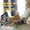Griffoir pour chat en forme d'ordinateur portable