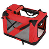 Transportín Plegable para Mascotas con Interior Acolchado