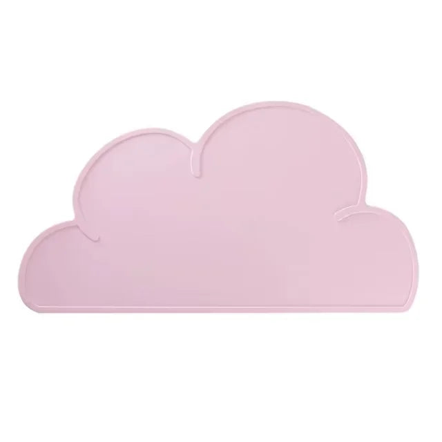Alfombrilla de Silicona para Alimentación de Mascotas con Forma de Nube