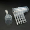Transparent Pet Measuring Spoon with Scale for Dogs and Cats