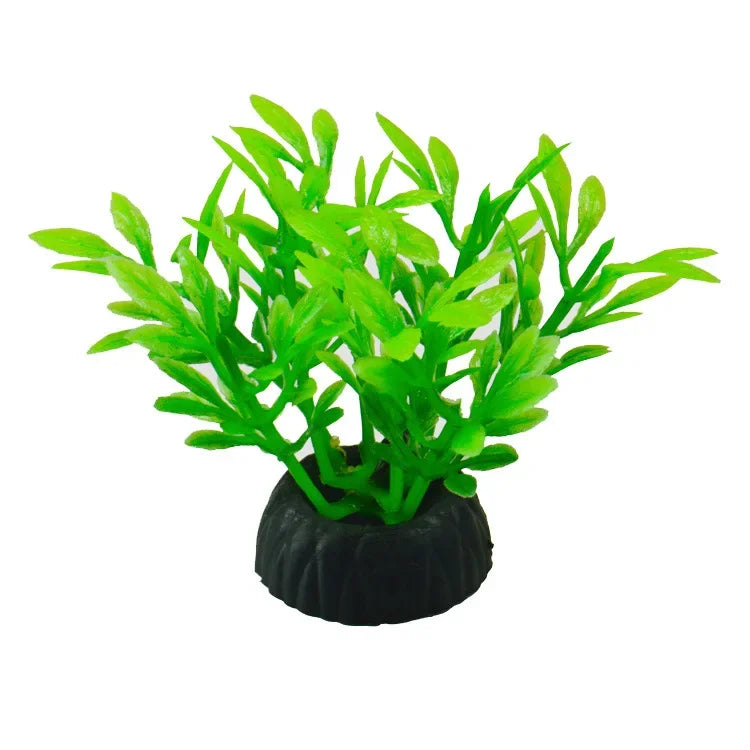 Künstliche Aquarium-Pflanzen aus PVC