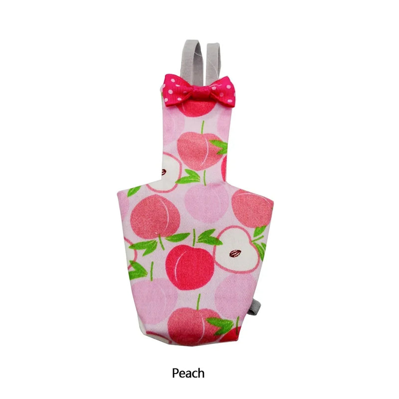 Floral Bowtie Parrot Diaper Flight Suit