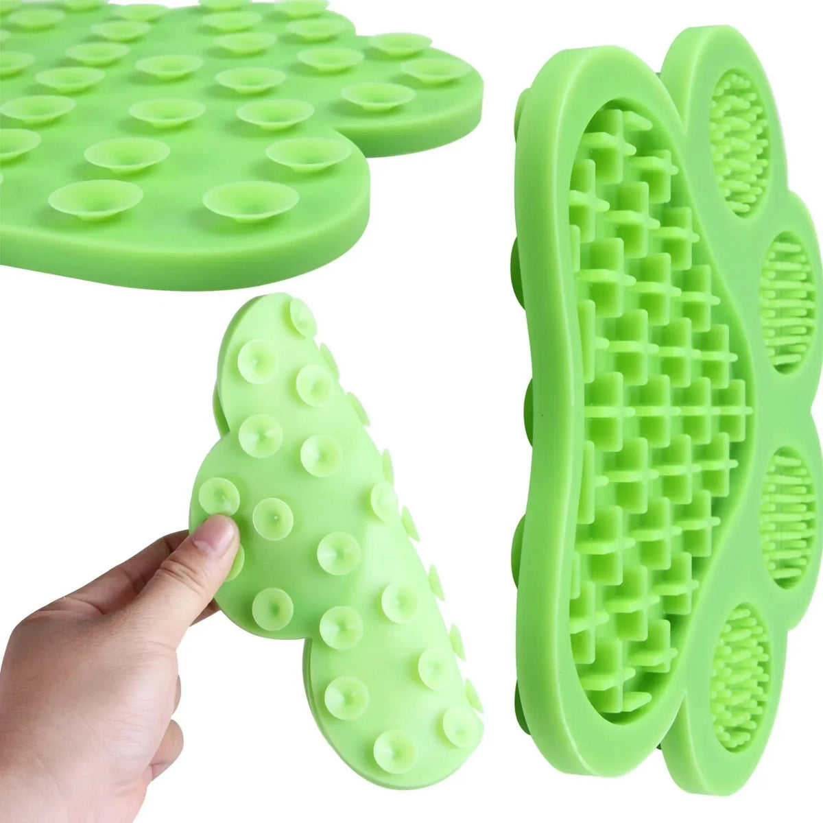 Silicone Pet Licking Mat with Suction Cups
