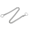 Halsband aus Edelstahl mit Rutschkette