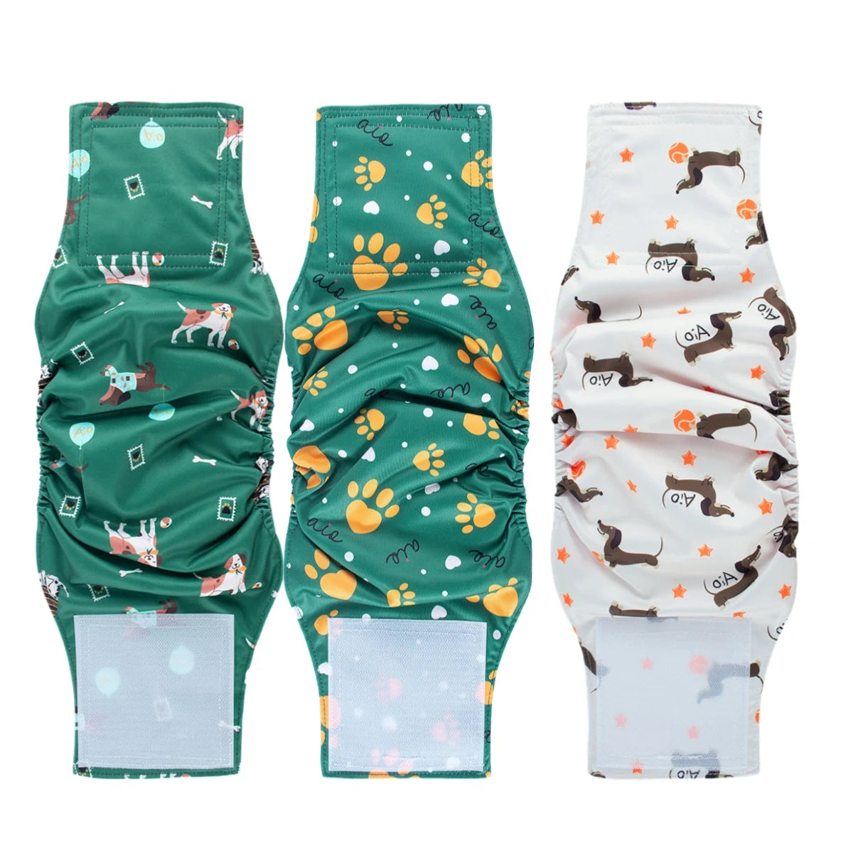 Washable Leak-Proof Dog Diapers for Male Dogs