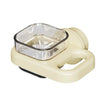 Transparent Bird Feeding Box with Detachable Hanging Design