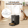 Automatic Pet Feeder with Timed Dispenser for Cats and Dogs