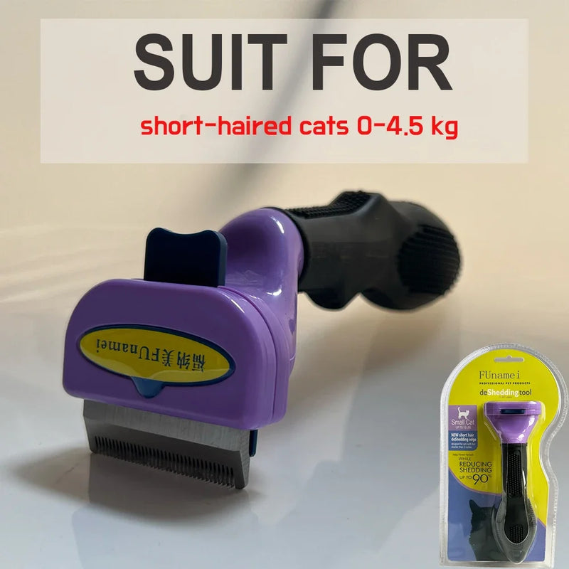 Cepillo Deslanador Ergonómico para Mascotas