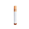A roll of brown and white striped dog chew toy.