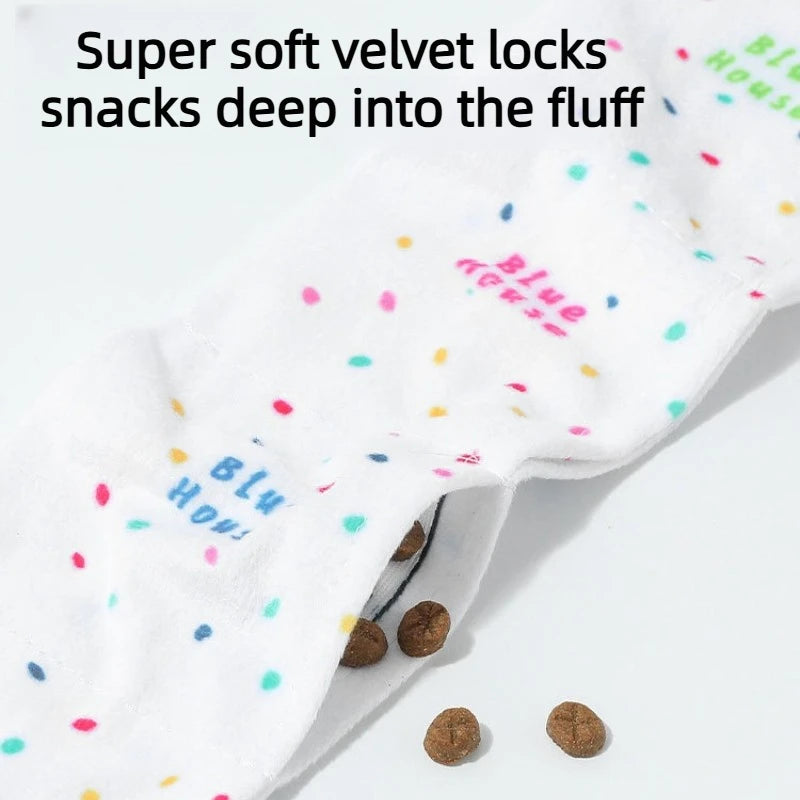 Interactive Snuffle Tissue Box Toy for Dogs – Anxiety Relief & Hide-and-Seek Puzzle