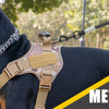 Tactical Dog Harness with Reflective Strips for Training and Outdoor Adventures