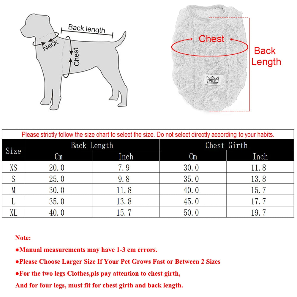 Cozy Fleece Pet Pullover for Cats and Small Dogs