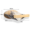 Wall-Mounted Wooden Cat Climbing Set with Sisal Scratching Post and Hammock