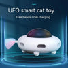 Juguete Interactivo UFO para Gatos con Pluma Reemplazable