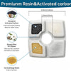 Cat Water Fountain Replacement Filters with Activated Carbon – 3-Layer Filtration for Clean, Fresh Water
