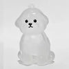 Pet Memorial Hair Keepsake Keychain with Transparent Storage Pendant