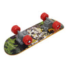 A mini skateboard toy featuring a parrot bird design with red wheels and grips.