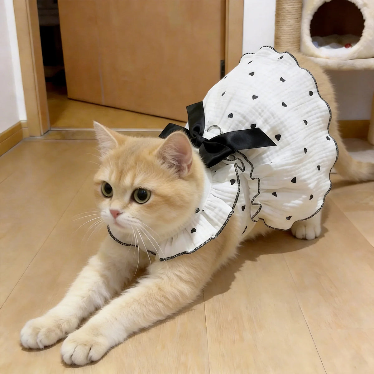 Breathable Anti-Shedding Summer Dress for Cats and Small Dogs