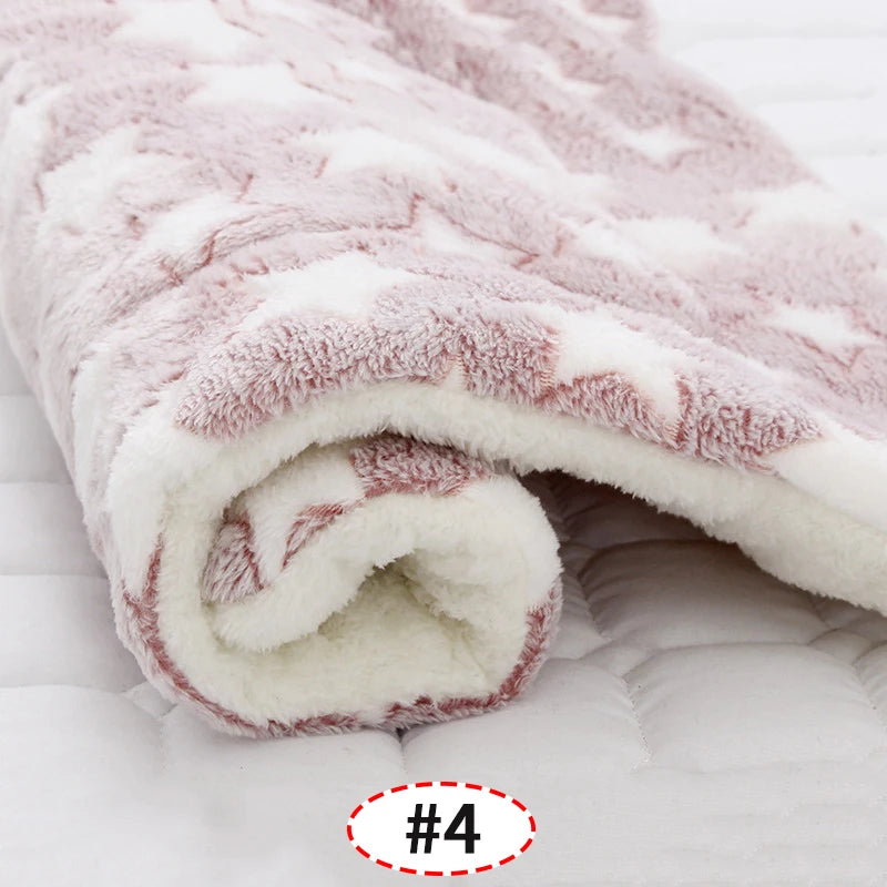 Coussin de Fleece Doux pour Animaux & Garniture de Cage