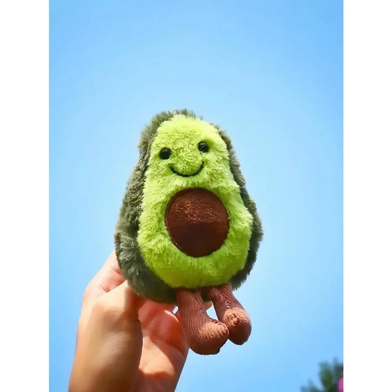 Avocado-Plüschtier mit Rucksackclip