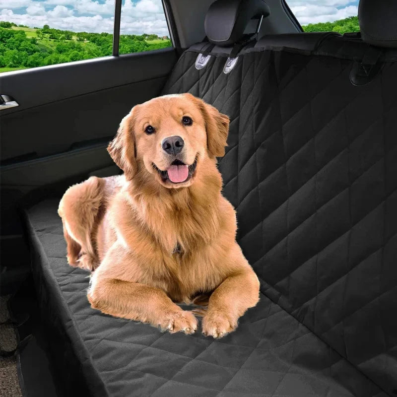 Waterproof Car Dog Seat Cover with Non-Slip Base