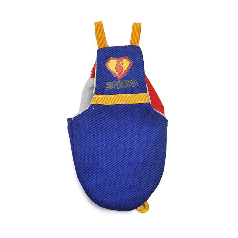 Traje de Vuelo Reutilizable para Loro de Algodón