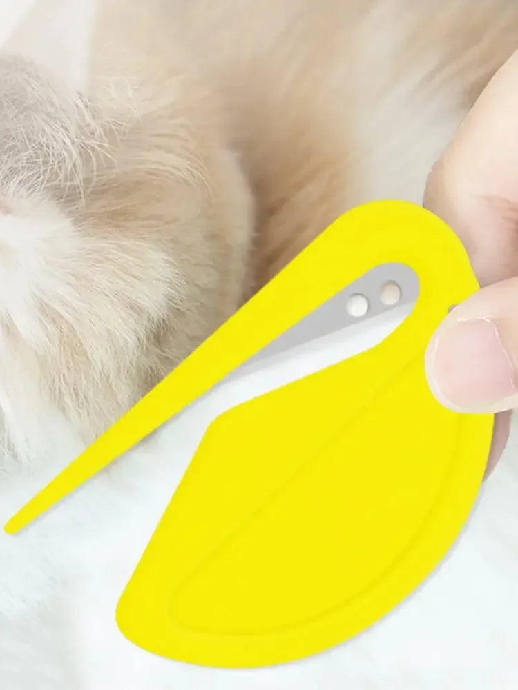 Unknot Dog Hair Removal Knife for Grooming Stainless Steel
