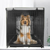 All-Season Waterproof Dog Crate Cover with Mesh Ventilation