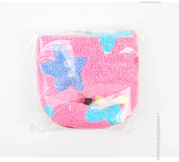 سرير منزل هامستر شتوي دافئ وناعم للحيوانات الصغيرة